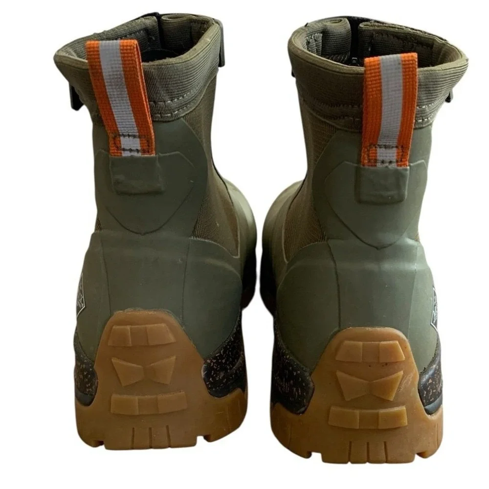 Muck Boot Co Apex Mid‎ Zip Mens 10 Olive Waterproof Hiking Gorpcore Utility